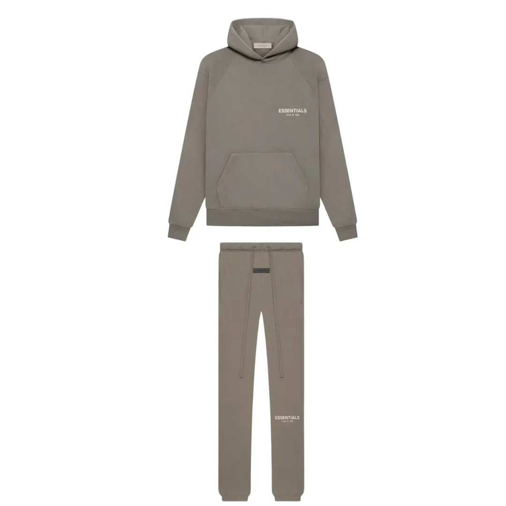 Fear of God Essentials Desert Taupe Hoodie & Sweatpants Set XL NWT